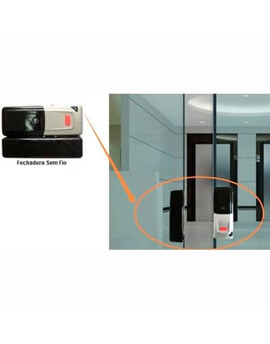 Fechadura com Senha para Porta de Vidro